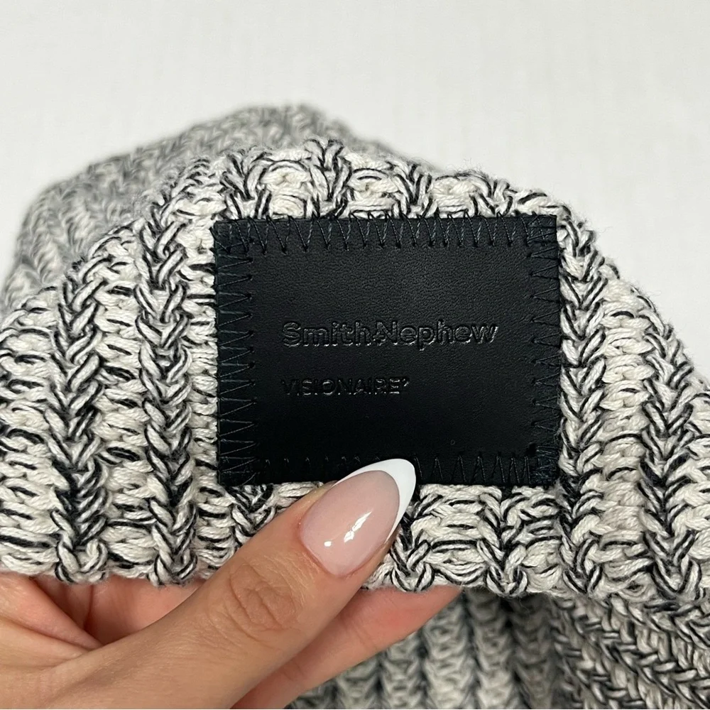 Love your melon knit ribbed beanie winter hat cozy scandi minimalist soft girl